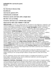 durvet Duramectin Ivermectin Paste 1.87% for Horses, 0.21 oz (Pack of 2)