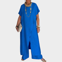 Relaxed Wide-Leg Matching Set