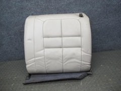 91-99 Mitsubishi 3000GT Rear Left Seat Upper Backrest Leather Cushion Beige OEM