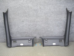 2012-2016 Mercedes R172 SLK Right Left Side A-pillar Trim Cover Panel Black Set
