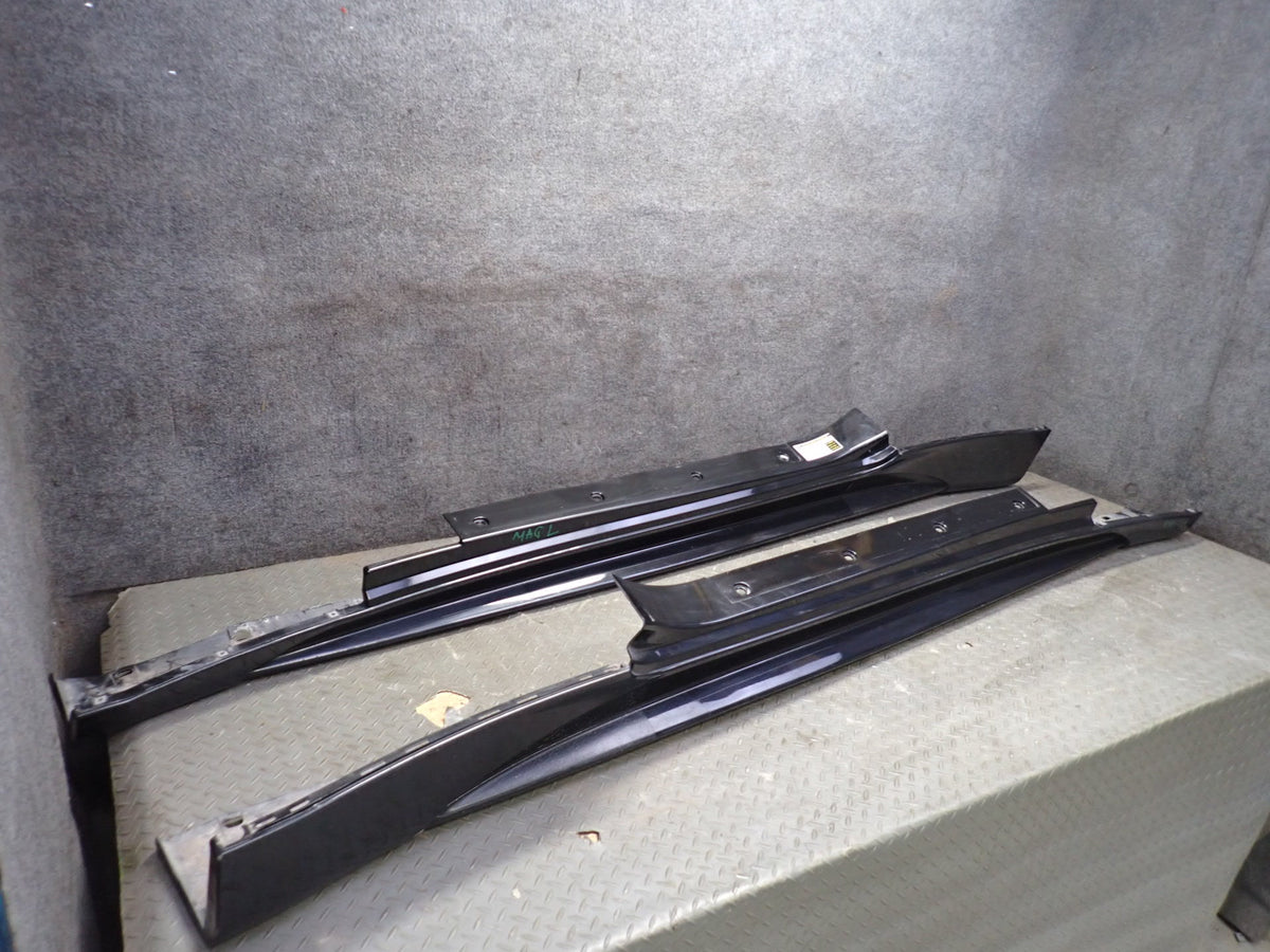 2012 Maserati Granturismo S M145 Coupe Side Skirt Rocker Panel Molding Set of 2