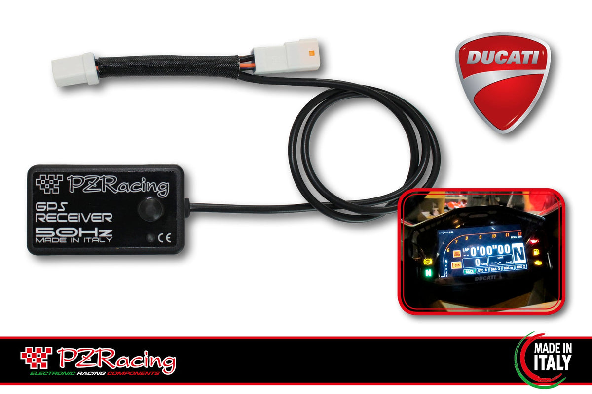 PZRacing P-Tronic 50Hz Lap Timer Plug & Play for Ducati Supersport /S 939 17-18