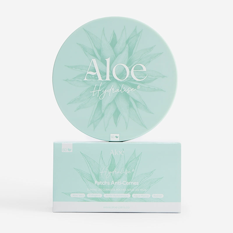 Patchs anti cernes hydralise 60 pieces aloe paris