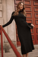 Petal and Pup USA DRESSES Briar Long Sleeve Dress - Black