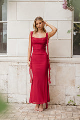 Petal and Pup USA DRESSES Chiara Maxi Dress - Red