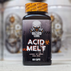 Hazard Core Acid Melt Extreme Fat burner Alpha Gpc Yohimbine 60 caps