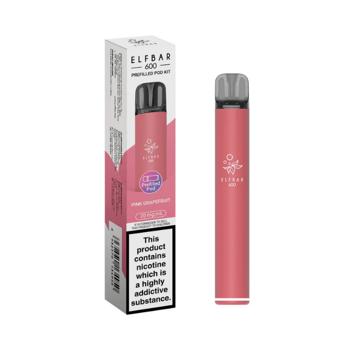 Pink Grapefruit - Elf Bar 600 Prefilled Kit