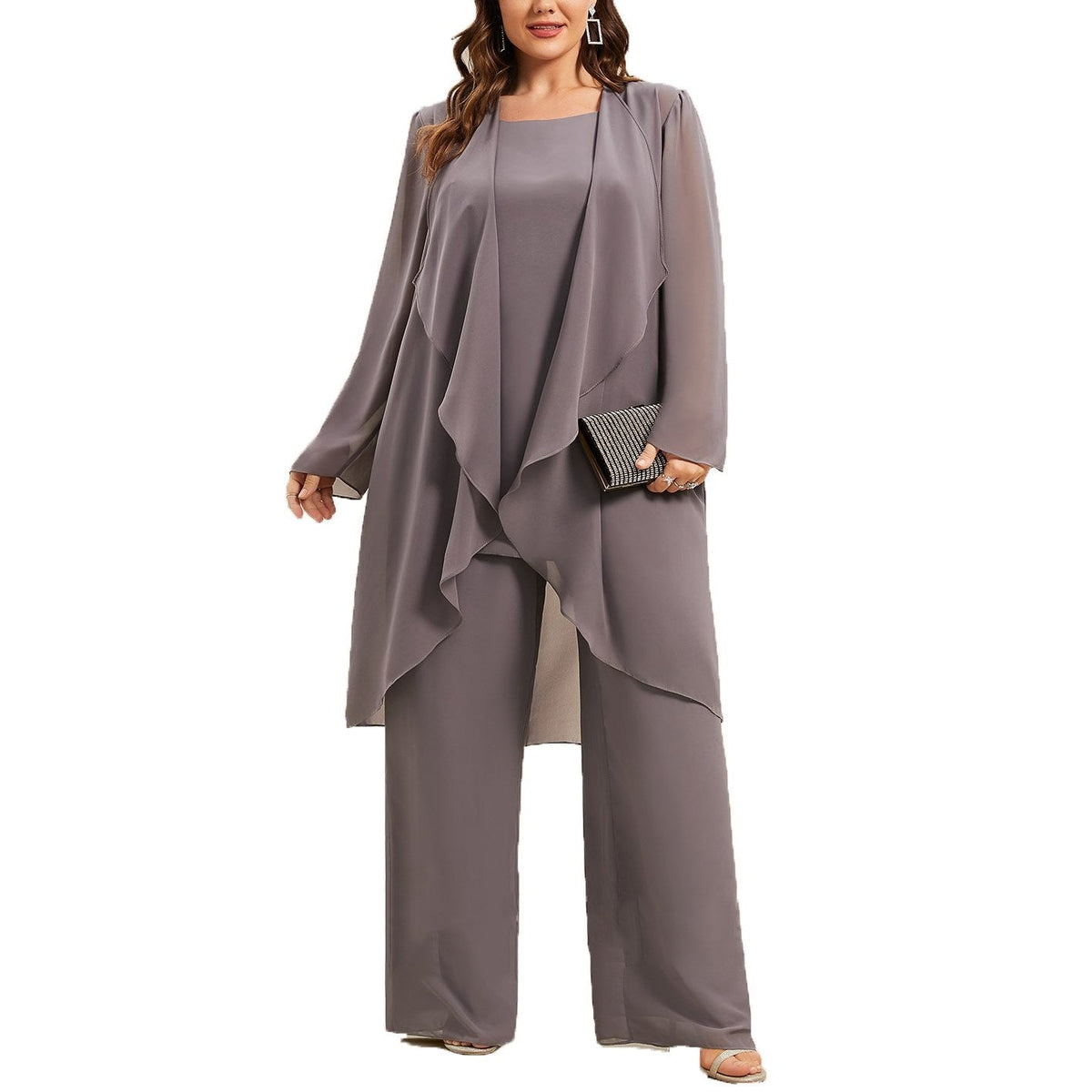 Plus Size Pants Suit