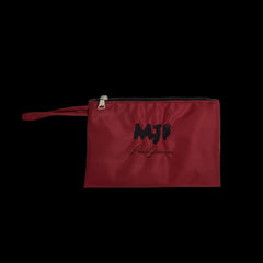 Pochette Rossa Idrorepellente MJP con Firma Paolo Giausa – Eleganza e Stile Iconico