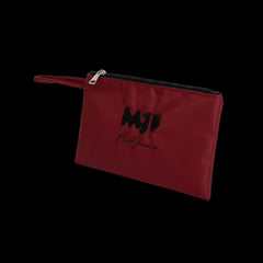 Pochette Rossa Idrorepellente MJP con Firma Paolo Giausa – Eleganza e Stile Iconico