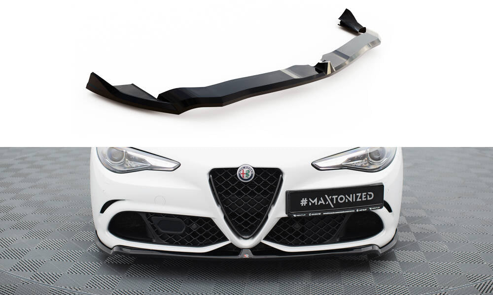 Front splitter alfa romeo giulia quadrifoglio