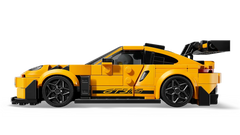 LEGO Porsche 911 GT3 RS model 77239 with realistic details and classic sports car design
