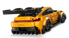 LEGO Porsche 911 GT3 RS model 77239 with realistic details and classic sports car design