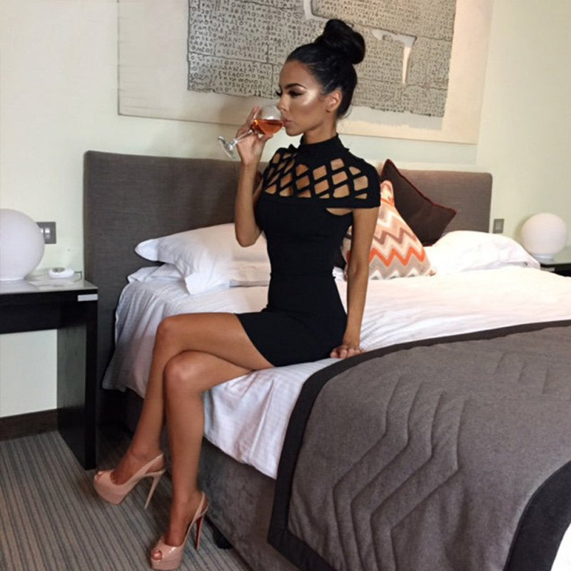 Girls Night 'Hot Mingler' Black Dress - GirlsNightcom