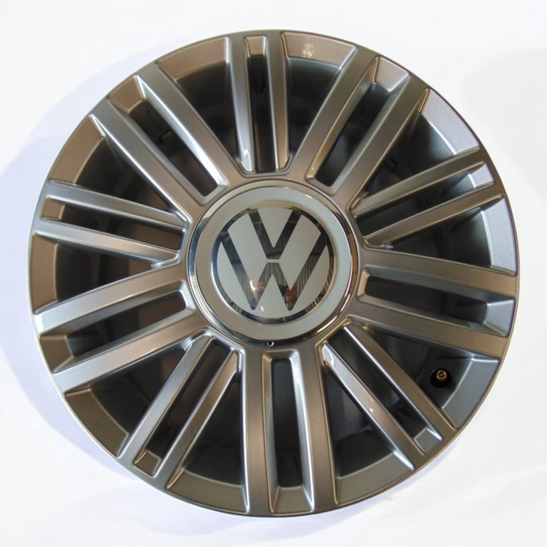 1x Alufelge 15 Zoll 5.5" 4x100 41ET Glanz Silber 1S0601025CD VW Up Rim Wheel FEL3738286678cv