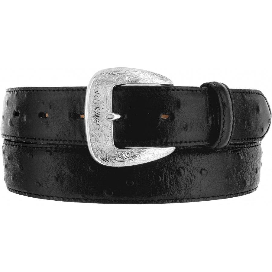 Tony Lama Print Ostrich Dress Belt - 1373L