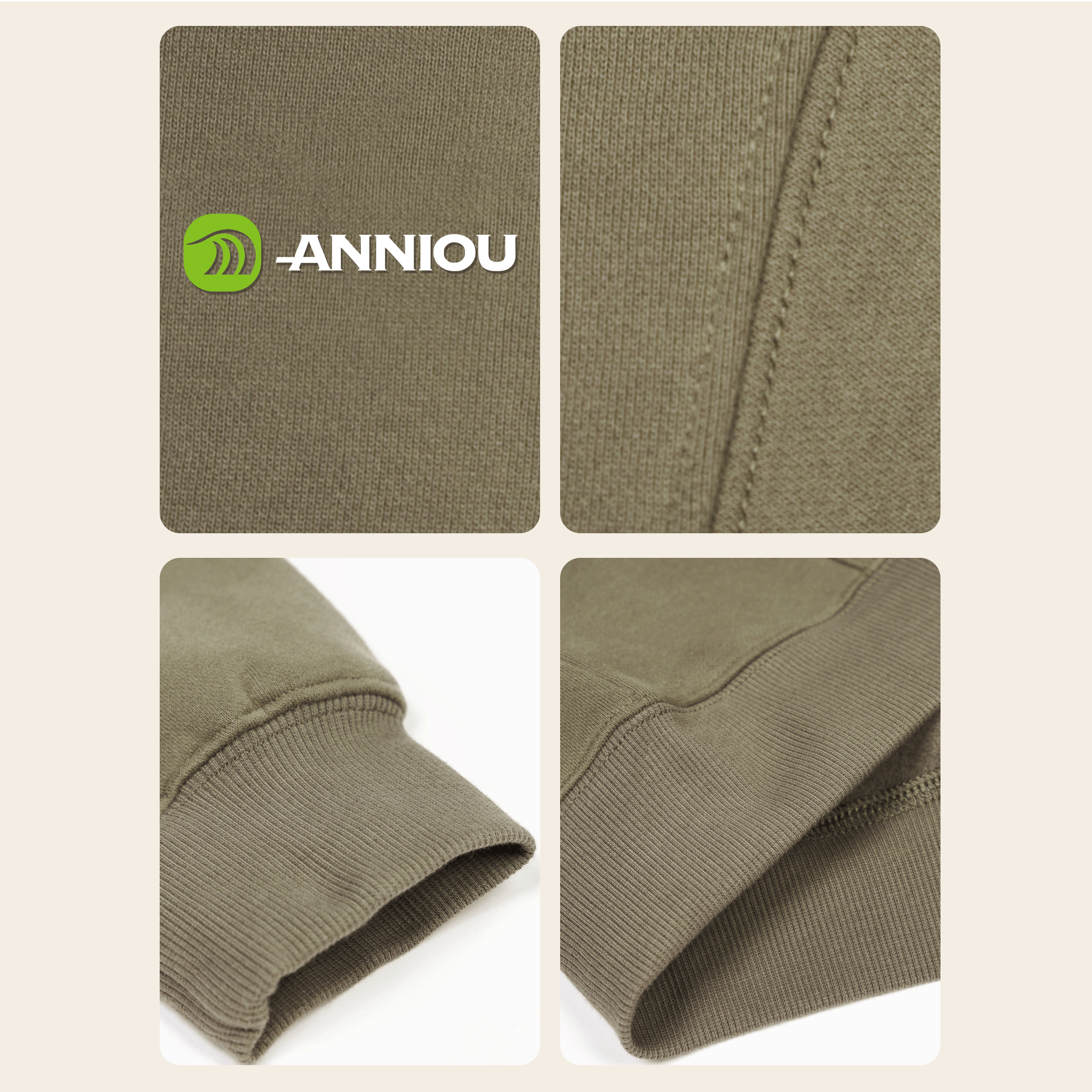 quality details with 3D logo exquisite stitching and windproof cuffs hem