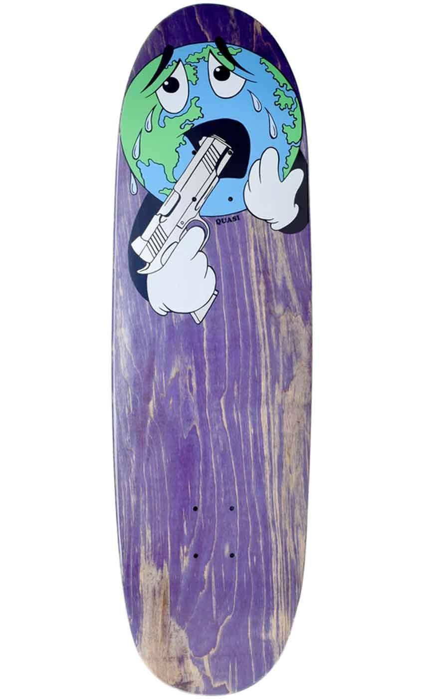 Quasi World Wide 9.0 Egg Shape Deck  Quasi