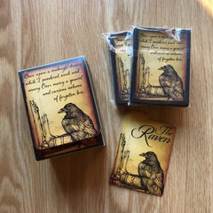 Edgar Allan Poe Raven Deck Box