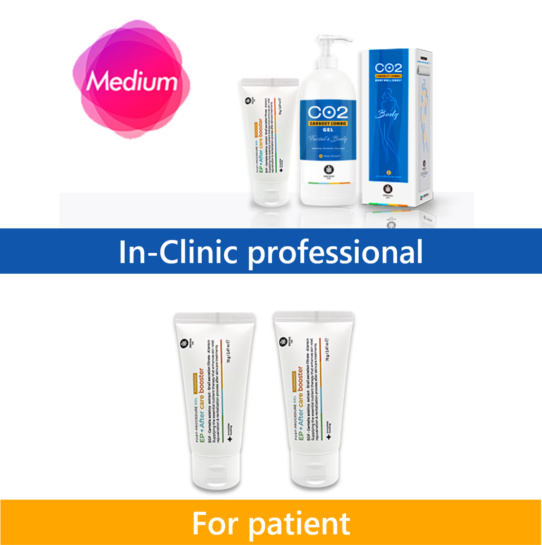 Ribeskin CO2 Carboxy Therapy Body Professional - Combo Plus 5 Pcs (Retail Products included)