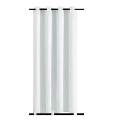 Rideau extérieur pour pergola Blanc / 132x213cm / Œillets