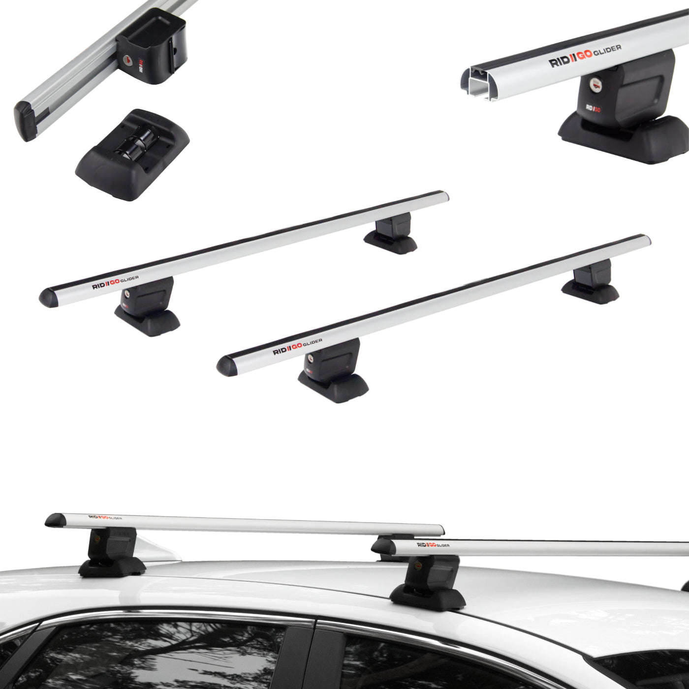 RIDIGO Dachträger für VW Caddy 3 III 2K Van (2011-2015)_1
