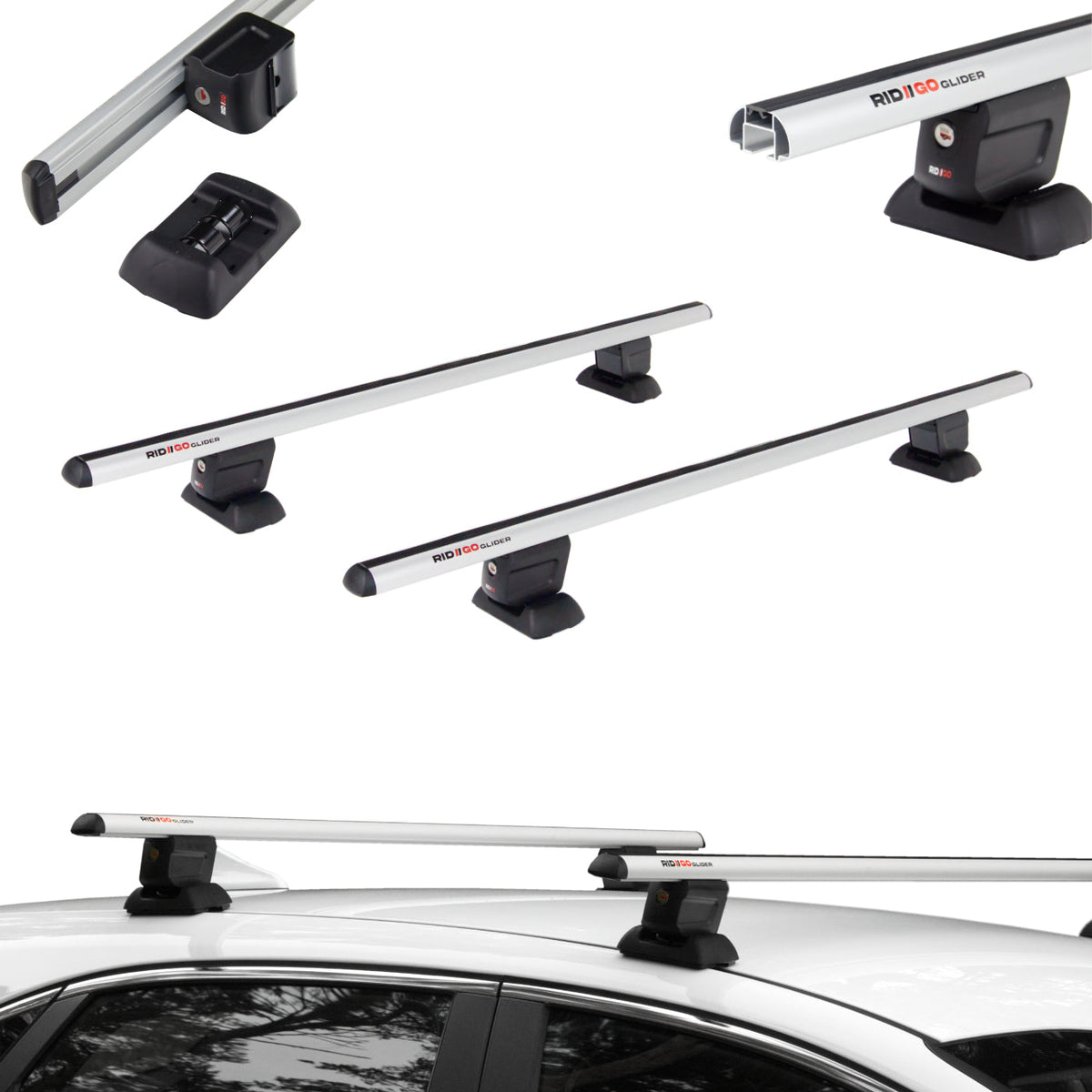 RIDIGO Dachträger für VW Caddy 3 III 2K Van (2011-2015)_1