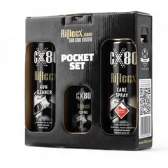 RifleCX Pocket Set – Mini vedlikeholdskit for tur og jakt - Game-On.no