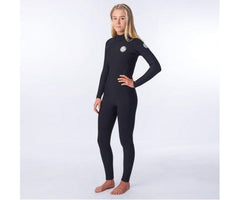 Rip curl Women's Dawn Patrol 3/2 Back Zip Black