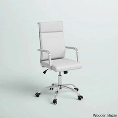 Rowden Ergonomic Faux Leather Conference Chair