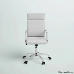 Rowden Ergonomic Faux Leather Conference Chair