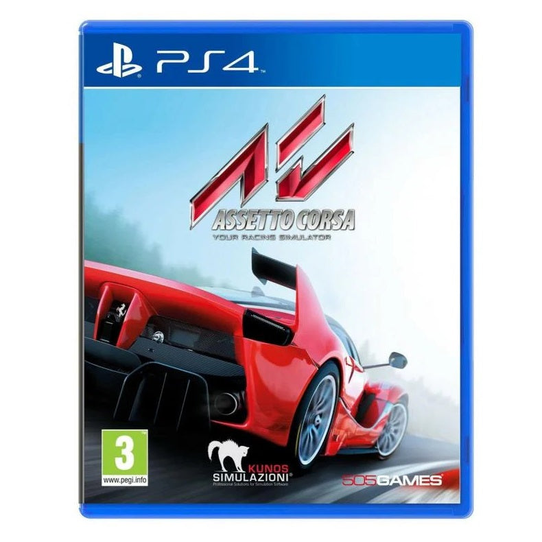 Assetto Corsa Standard Edition Ps4 Sport Corse Italiano Playstation 4 Nuovo
