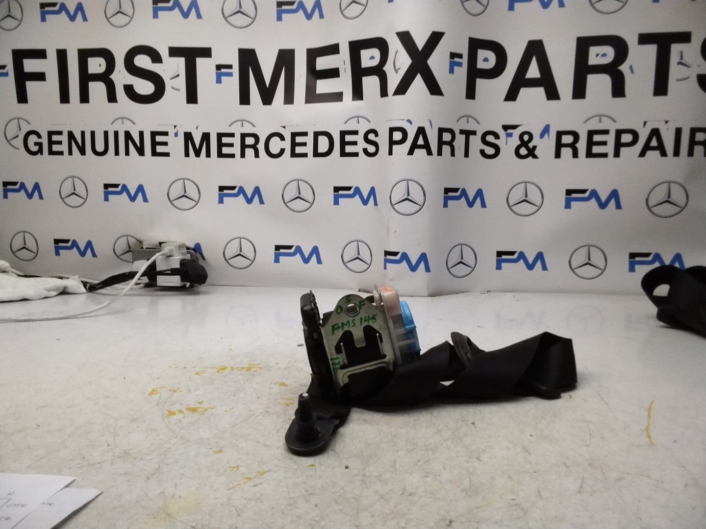 MERCEDES A-CLASS W176 SEAT BELT FRONT RIGHT DRIVER SIDE A1768602285 FMS145 OSF