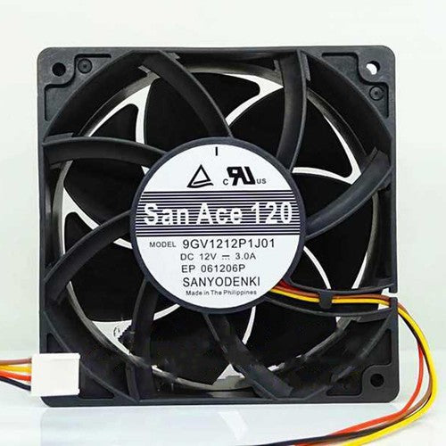 One For SANYO  San Ace 120 9GV1212P1J01 12V 3.0A 12CM fan Free Shipping