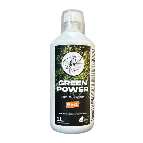 S&R Organics Green Power 5in1 Bio Dünger 1L / 3L / 10L