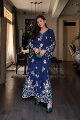 Sapphire Dream luxury set by Buraq Store summer collection premium summer dress