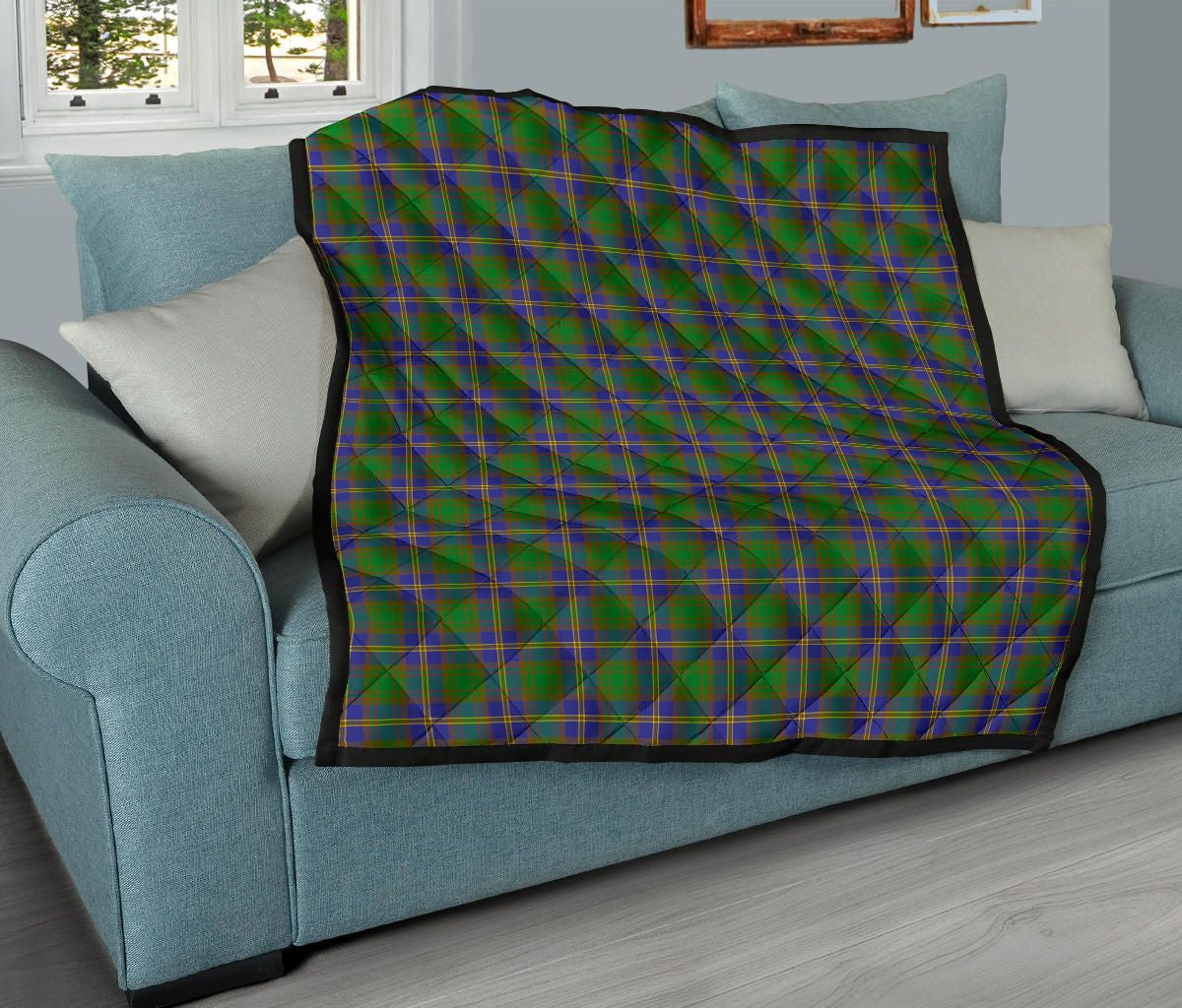 Scottish Strange of Balkaskie Tartan Quilt Tartan Plaid 11