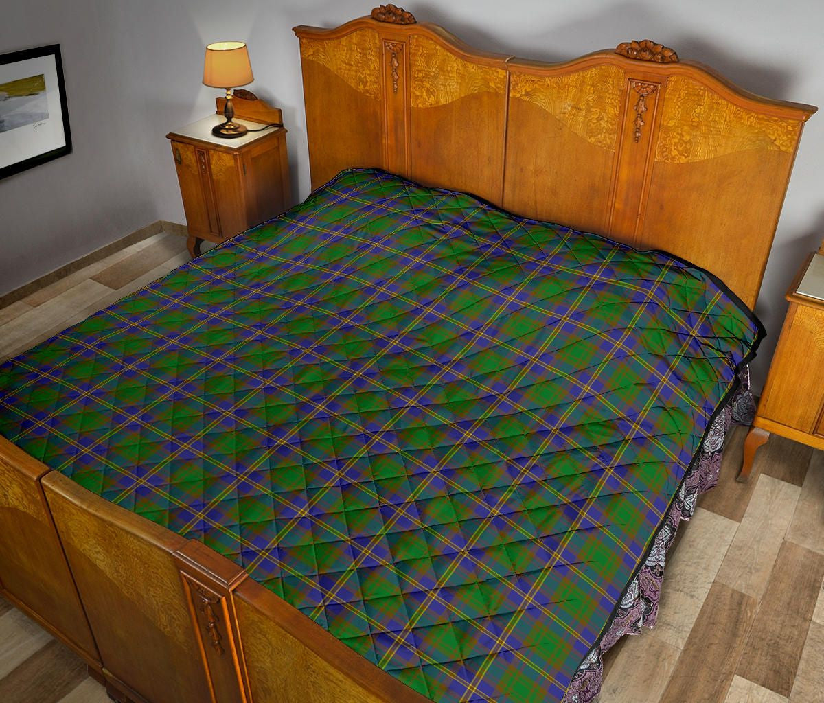 Scottish Strange of Balkaskie Tartan Quilt Tartan Plaid 12