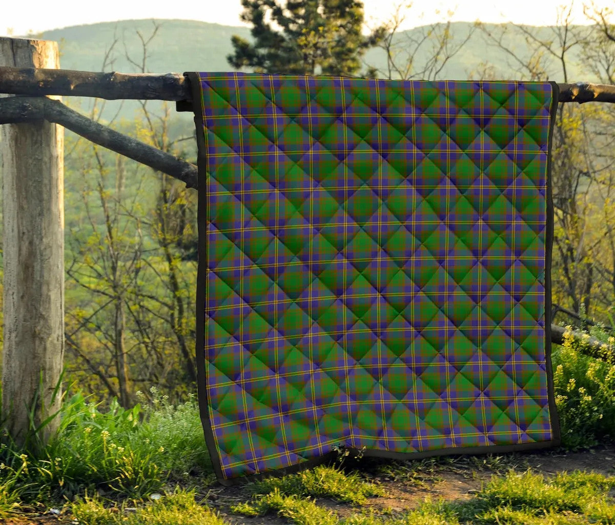Scottish Strange of Balkaskie Tartan Quilt Tartan Plaid 6