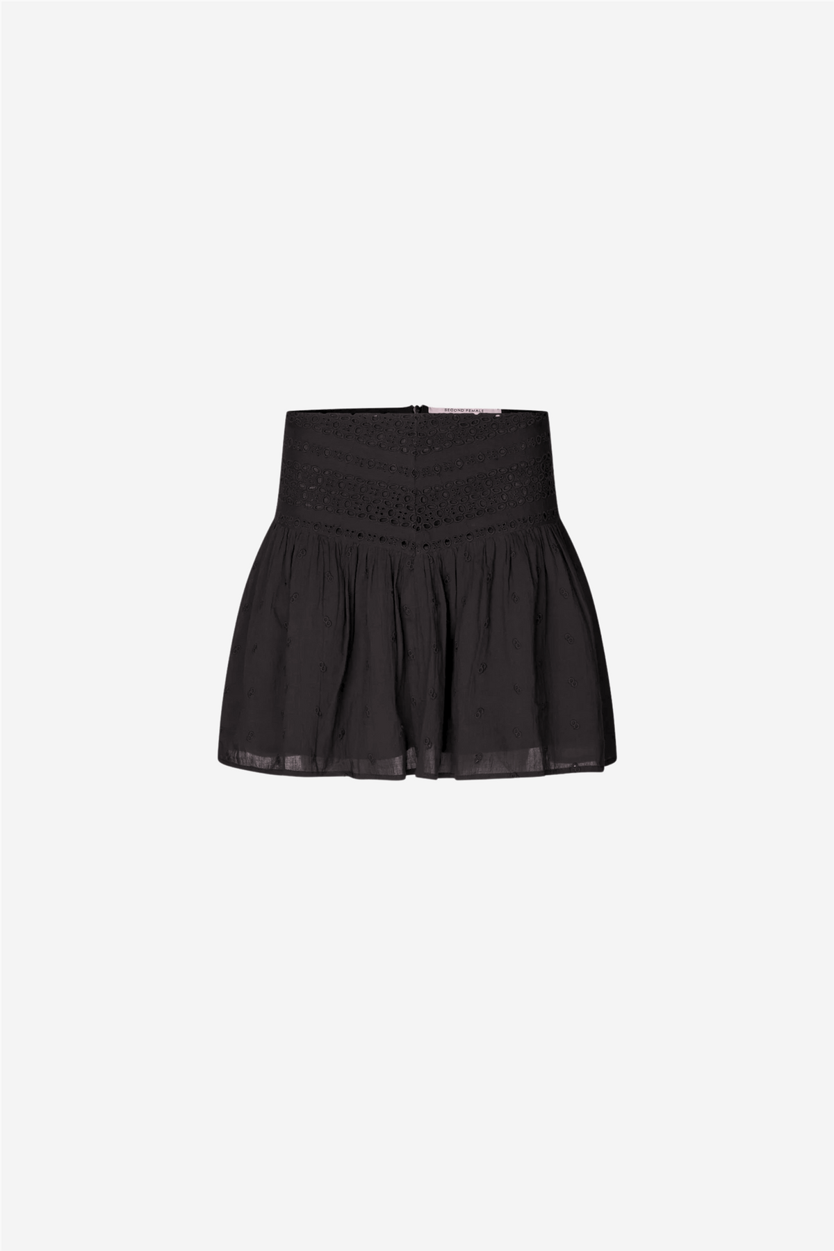 Second Female Skjørt Ericae Mini Skirt Black