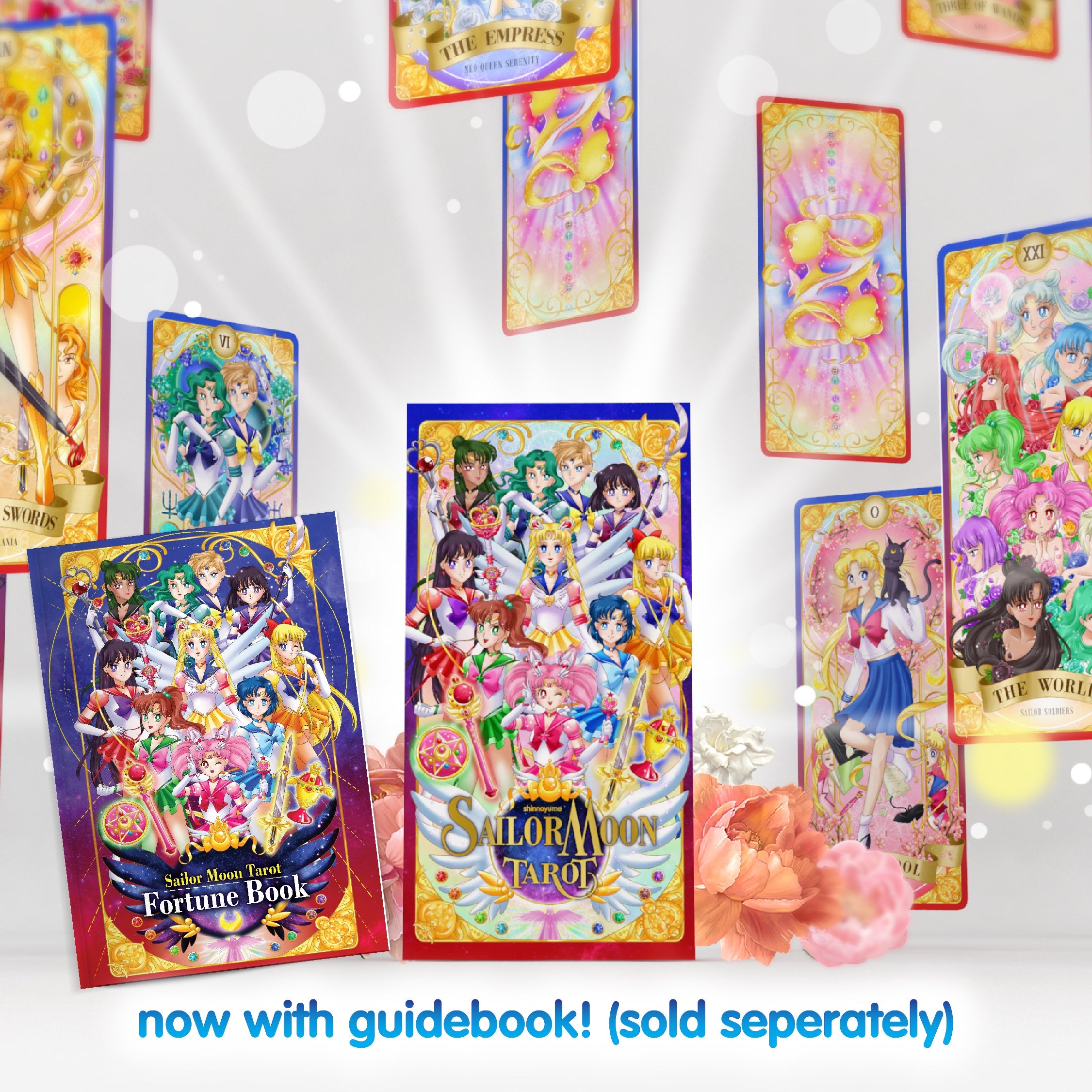 Sailor Moon Tarot Deck - 78 Major & Minor Arcana Tarot Card Deck