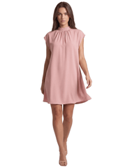 Shift Dress Women Loose Fit Mini Length Minimalist Design - Evergreen Outfits - Women Mini Dress