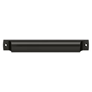 SHP70U10B 7" Rectangular Shell Pull Oil Rubbed Bronze Finish