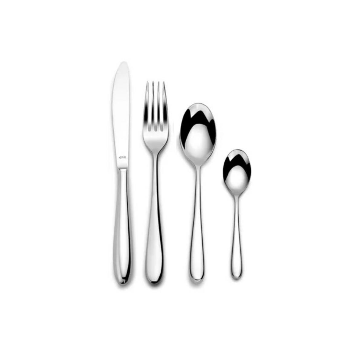 Elia Siena 24pc 18/10 Stainless Steel Cutlery Set (Solid Knife Handle)