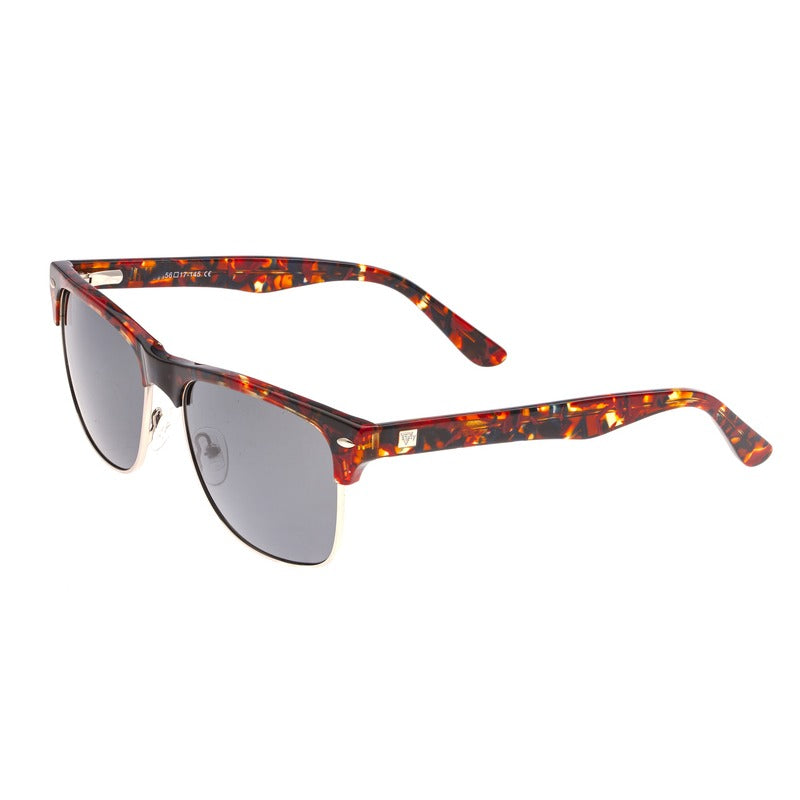 Sixty One Wajpio Polarized Sunglasses - Dark Brown Tortoise/Black