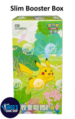 Pokemon Simplified Chinese 151 Journey (vol 1) Slim Booster Box 151C