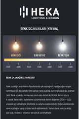 Heka Smd LED Ampul G9 3W 3000k Gün Işığı 5'li ERD-263