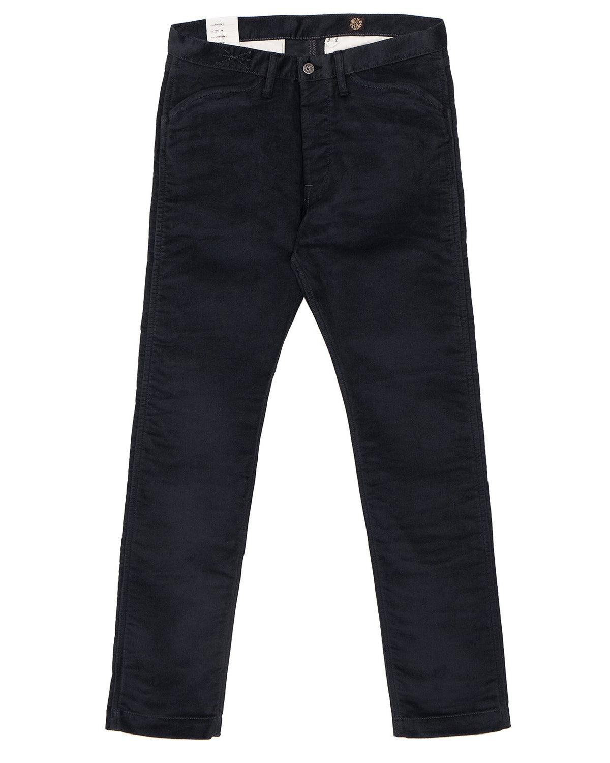 Indigofera Suffolk Pants, Moleskin, Black