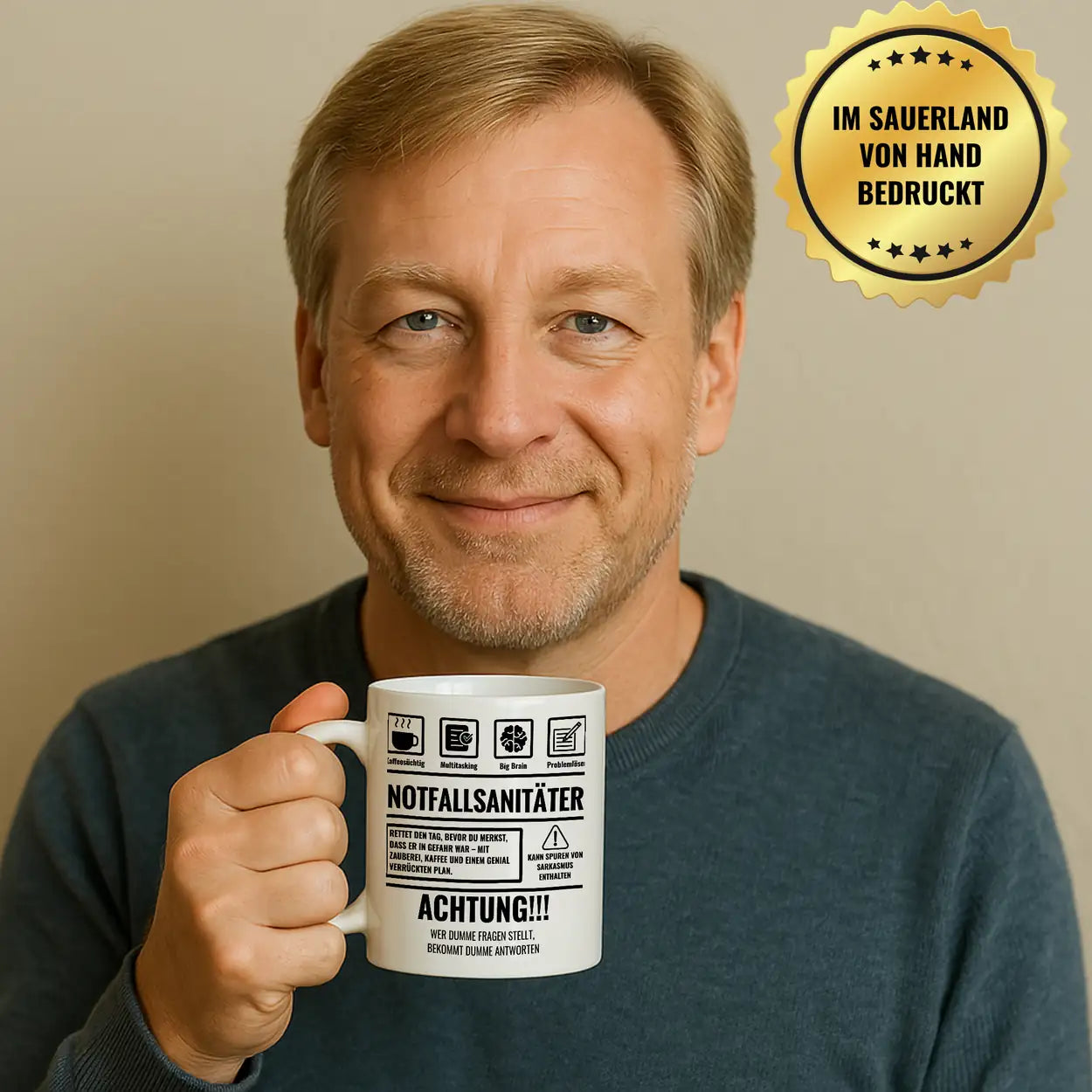 Tasse Sarkasmus Notfallsanitäter - Druckerino