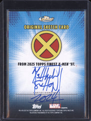 Colossus 2025 Topps Finest X-Men 97 Marvel Sketch Card